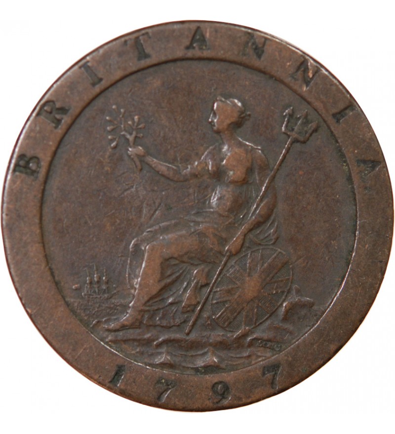 GRANDE-BRETAGNE, GEORGES III - PENNY 1797
