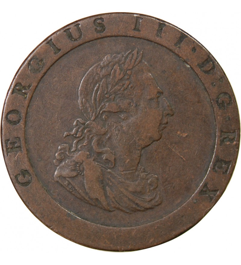 GRANDE-BRETAGNE, GEORGES III - PENNY 1797