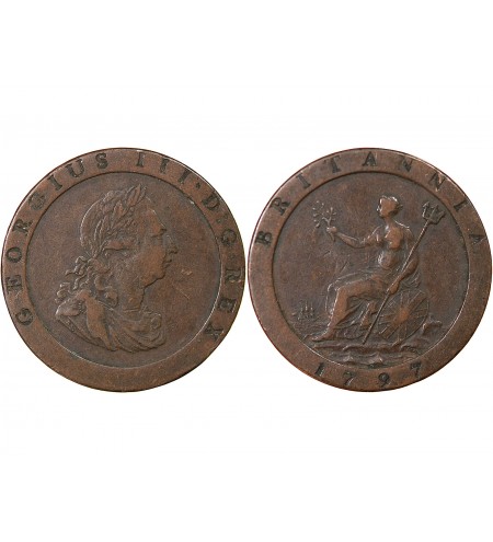 GRANDE-BRETAGNE, GEORGES III - PENNY 1797