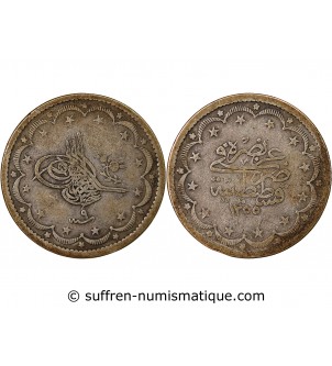 EMPIRE OTTOMAN, ABDUL MEJID - 20 KURUS ARGENT 1847