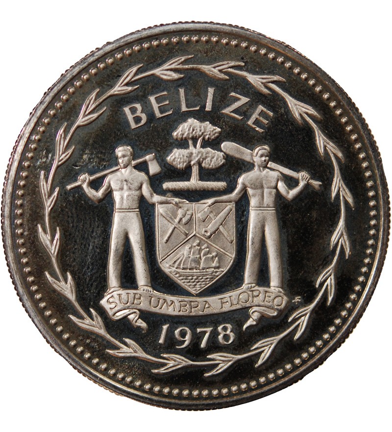 BELIZE, TOUCAN - 5 DOLLARS 1978