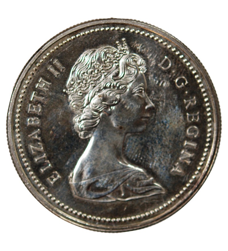 CANADA, GENDARMERIE ROYALE - DOLLAR ARGENT 1973