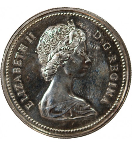 CANADA, GENDARMERIE ROYALE - DOLLAR ARGENT 1973