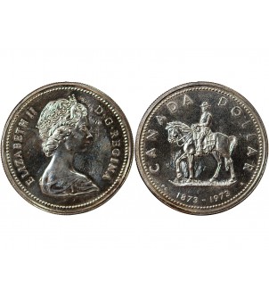 CANADA, GENDARMERIE ROYALE - DOLLAR ARGENT 1973 2
