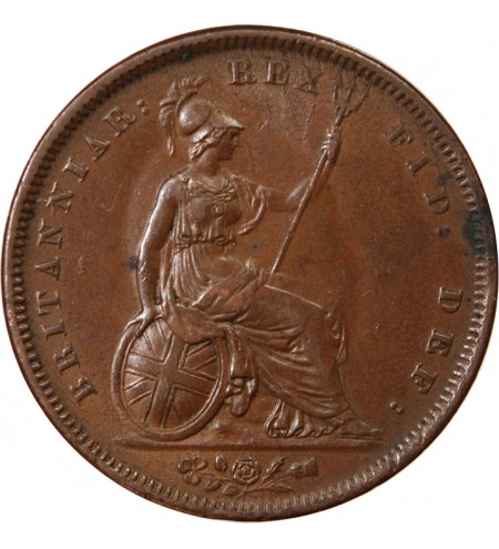GRANDE-BRETAGNE, GEORGES IV - PENNY 1826