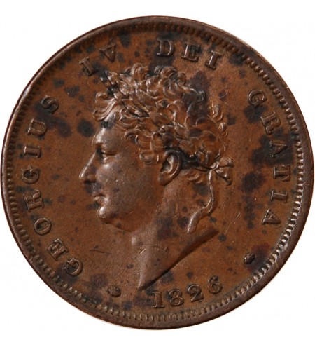 GRANDE-BRETAGNE, GEORGES IV - PENNY 1826