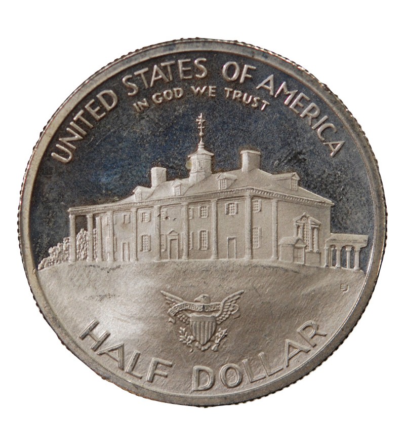 USA, GEORGES WASHINGTON - 1/2 DOLLAR ARGENT 1982 S SAN FRANCISCO