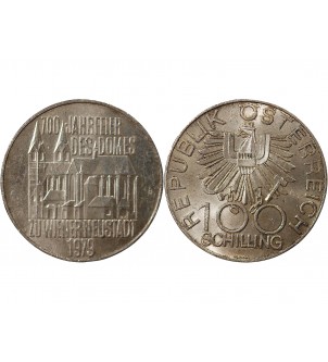 AUTRICHE, WIENER NEUSTADT - 100 SCHILLING ARGENT 1979 2