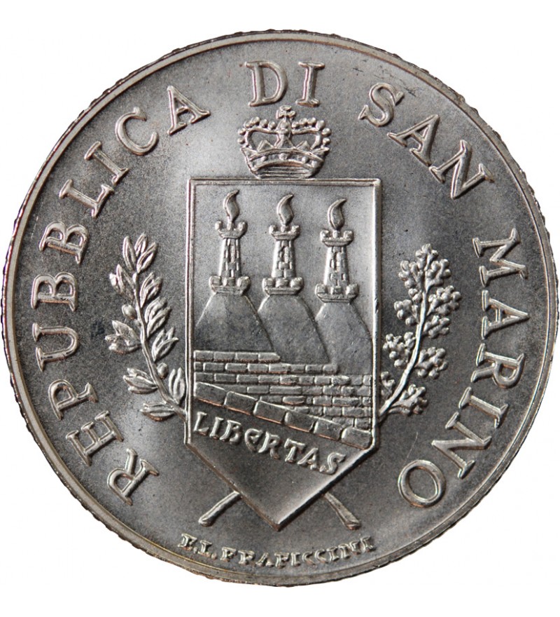 SAINT-MARIN, BARTOLOMEO BORGHESE - 5 EUROS ARGENT 2004