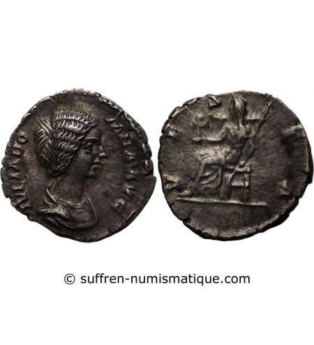 JULIA DOMNA - DENIER ARGENT