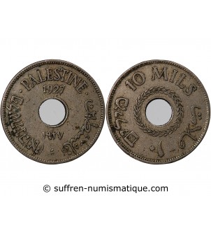 PALESTINE - 10 MILS 1937