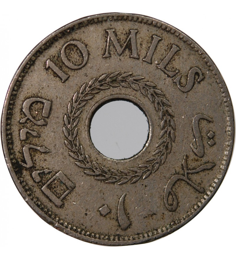 PALESTINE - 10 MILS 1937