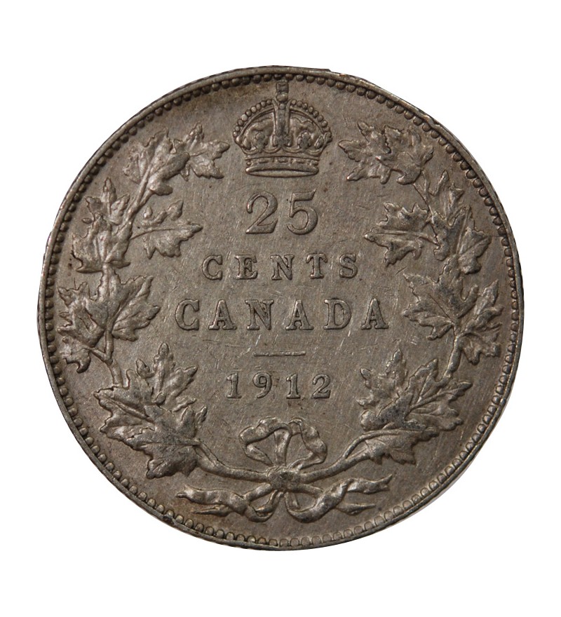 CANADA, GEORGES V - 50 CENTS 1918