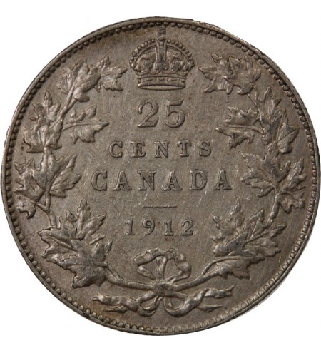 CANADA, GEORGES V - 50 CENTS 1918