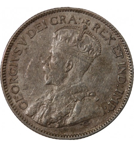 CANADA, GEORGES V - 50 CENTS 1918