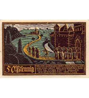 ALLEMAGNE,  Schwäbisch Gmünd - 50 PFENNIG 1921 2