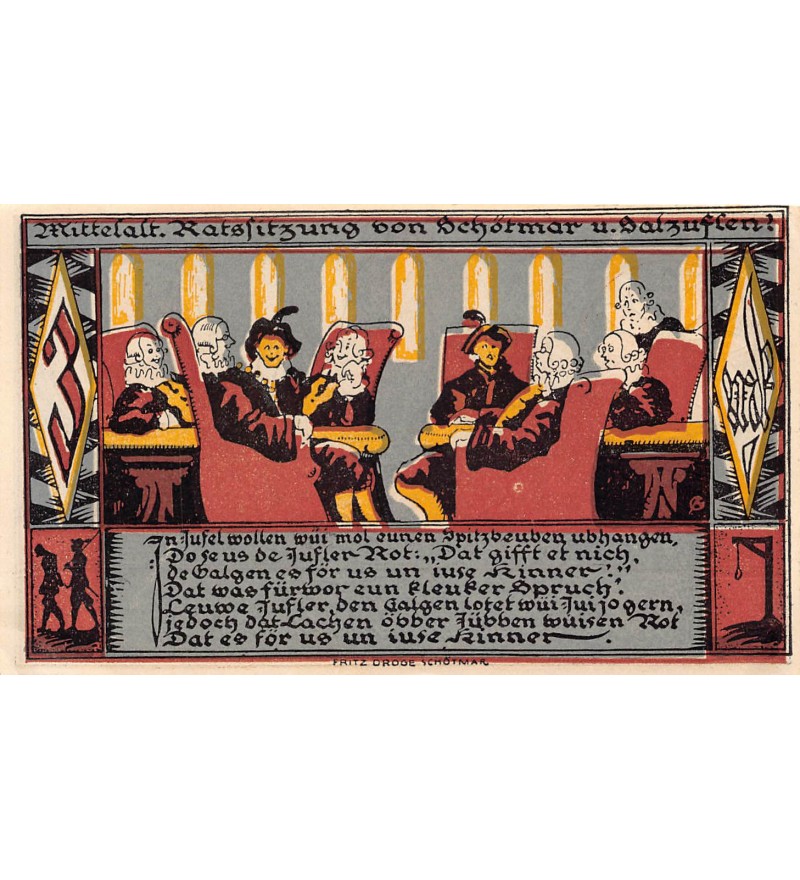 ALLEMAGNE,SCHOTMAR - 3 MARK 1921