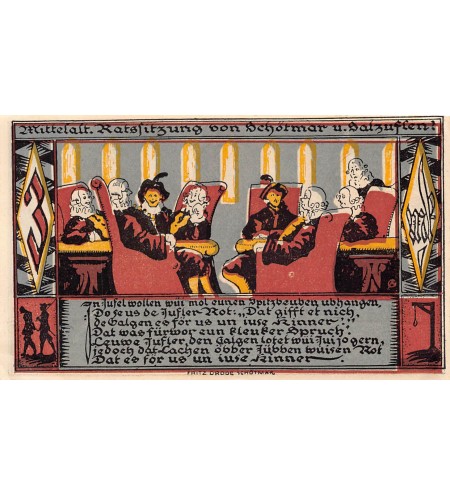 ALLEMAGNE,SCHOTMAR - 3 MARK 1921