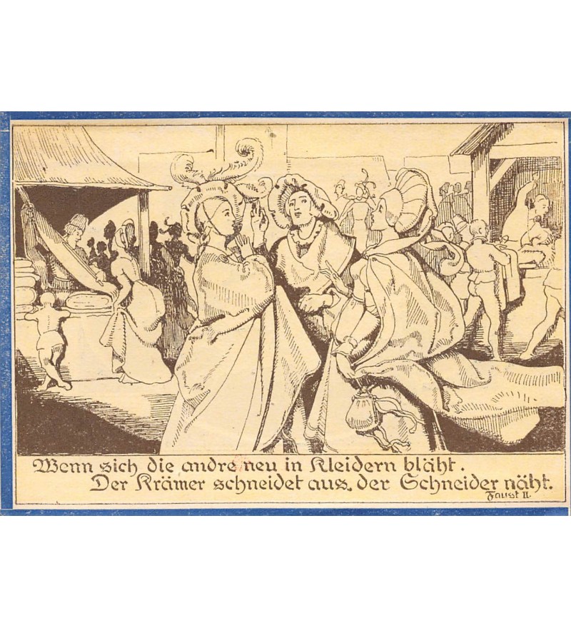 ALLEMAGNE, WEIMAR - 75 PFENNIG 1921