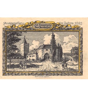 ALLEMAGNE, NAUMBOURG - 25 PFENNIG 1921