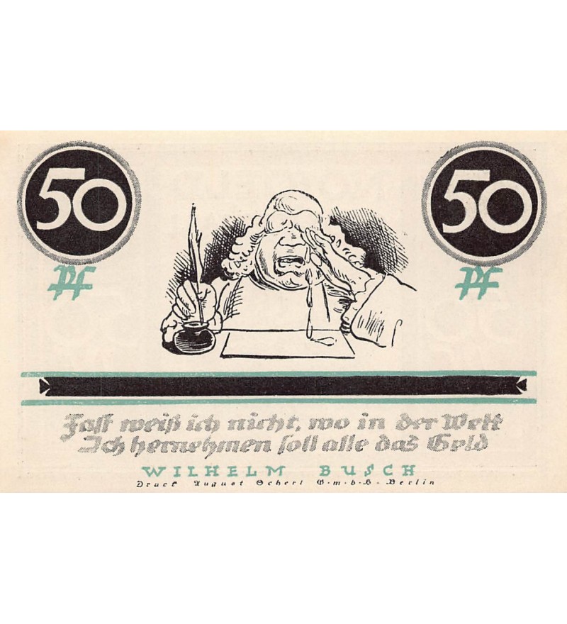 ALLEMAGNE, STOLZENAU - 50 PFENNIG 1921