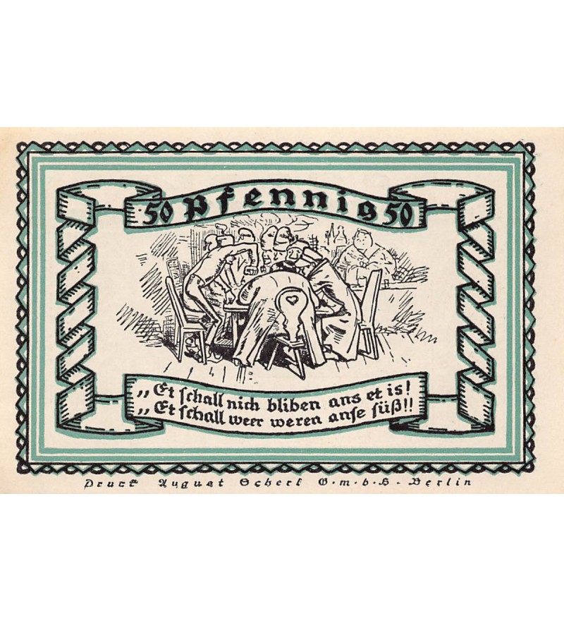 ALLEMAGNE, STOLZENAU - 50 PFENNIG 1921