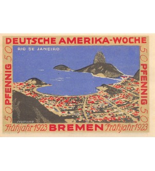 ALLEMAGNE, BREME - 50 PFENNIG 1923 2