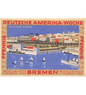 ALLEMAGNE, BREME - 75 PFENNIG 1923 2