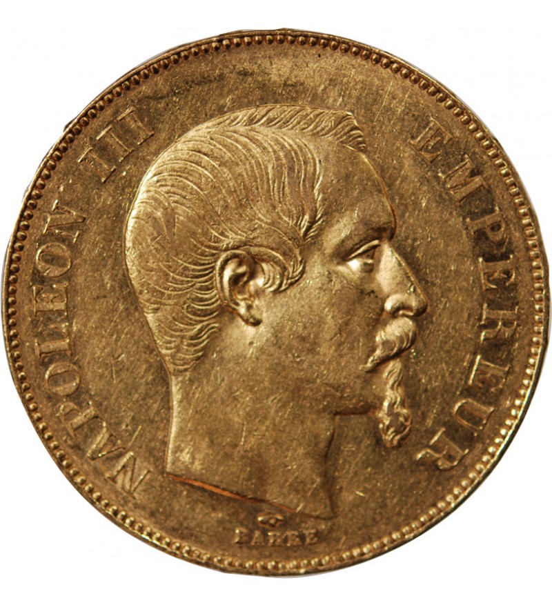 NAPOLEON III ﻿ - 50 FRANCS OR 1856 A PARIS﻿