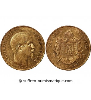 NAPOLEON III ﻿ - 50 FRANCS OR 1856 A PARIS﻿