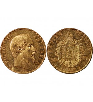 NAPOLEON III ﻿ - 50 FRANCS OR 1859 A PARIS﻿ 2