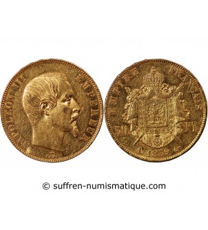 NAPOLEON III ﻿ - 50 FRANCS OR 1859 A PARIS﻿