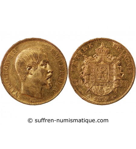 NAPOLEON III ﻿ - 50 FRANCS OR 1859 A PARIS﻿