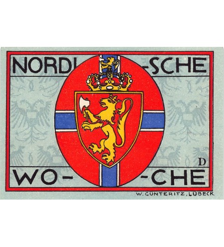 ALLEMAGNE, LÜBECK - 50 PFENNIG 1921