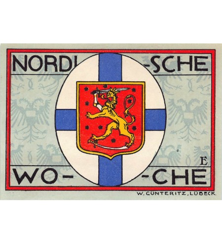 ALLEMAGNE, LÜBECK - 50 PFENNIG 1921