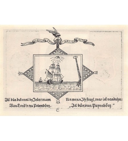 ALLEMAGNE, PAPENBURG - 50 PFENNIG 1921