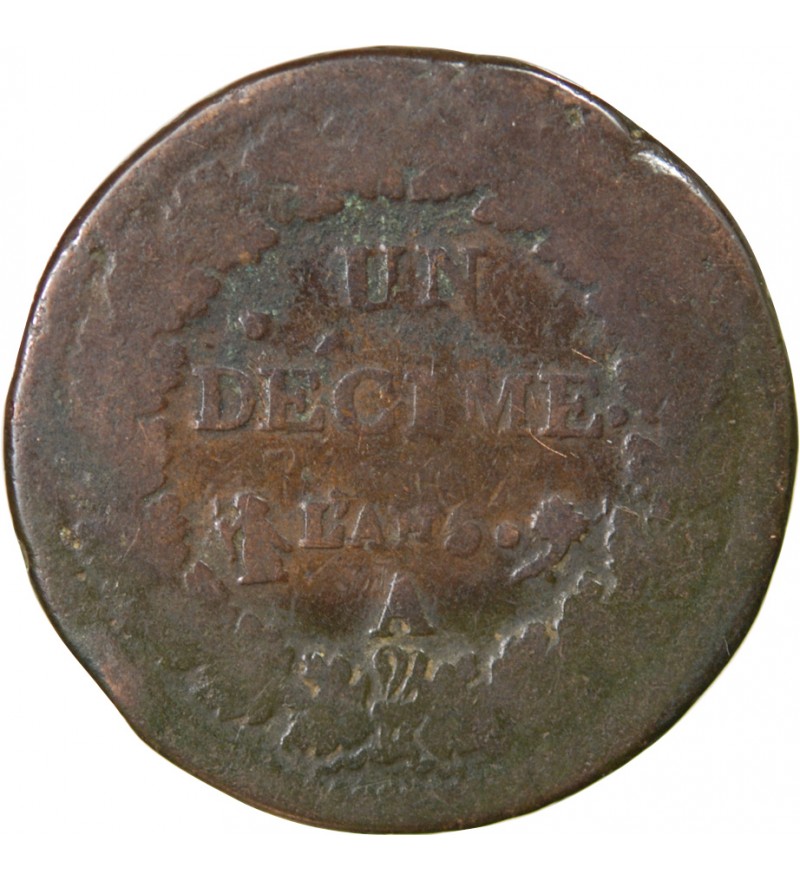 DUPRÉ - DECIME AN 5 A PARIS