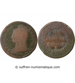 DUPRÉ - DECIME AN 5 A PARIS