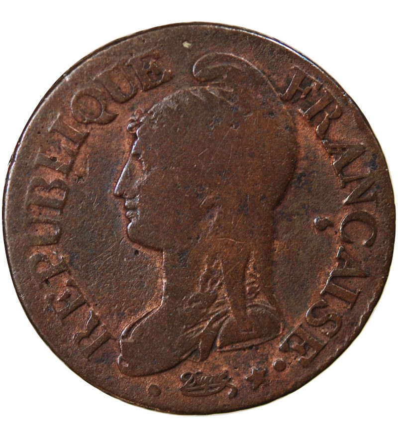 DUPRÉ - 5 CENTIMES AN 8/5 A/R PARIS