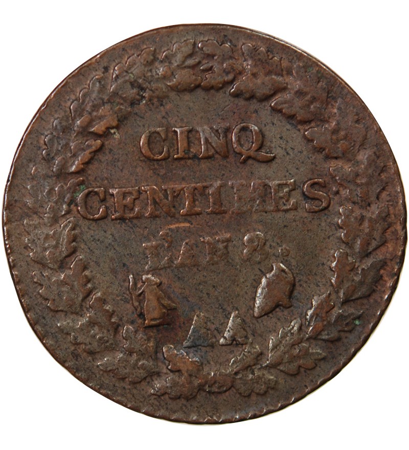 DUPRÉ - 5 CENTIMES AN 8 AA METZ