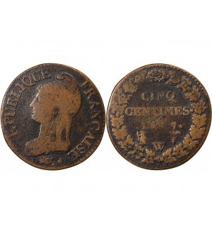 DUPRÉ - 5 CENTIMES AN 7 W LILLE 2