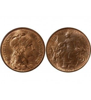 DUPUIS - 5 CENTIMES 1908 2