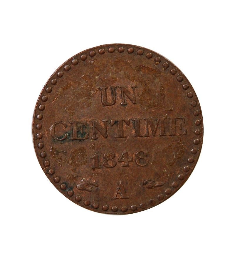DUPRE - 1 CENTIME 1848 A PARIS