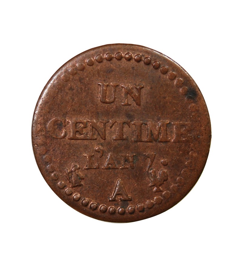 DUPRÉ - 1 CENTIME AN 7 A PARIS