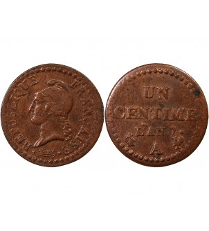 DUPRÉ - 1 CENTIME AN 7 A PARIS 2