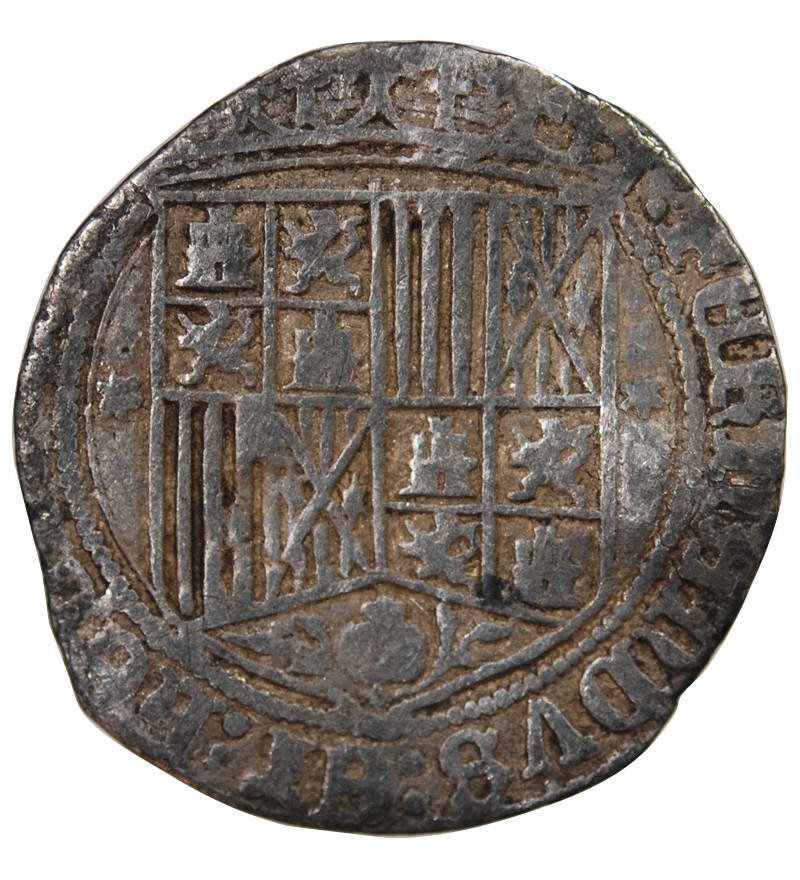 ESPAGNE, FERDINAND II ET ISABELLE - REAL ARGENT 1497 / 1566 SEVILLE