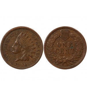 USA - 1 CENT "Indian Head" 1859 PHILADELPHIE 2