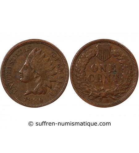 USA - 1 CENT "Indian Head" 1859 PHILADELPHIE