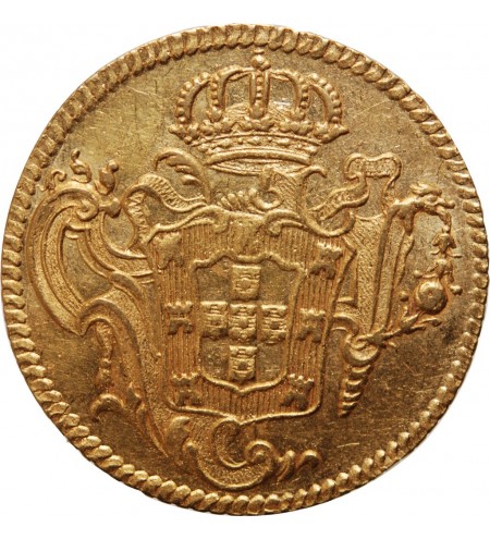 BRESIL - JOSEPH Ier 6400 REIS OR 1773 RIO DE JANEIRO