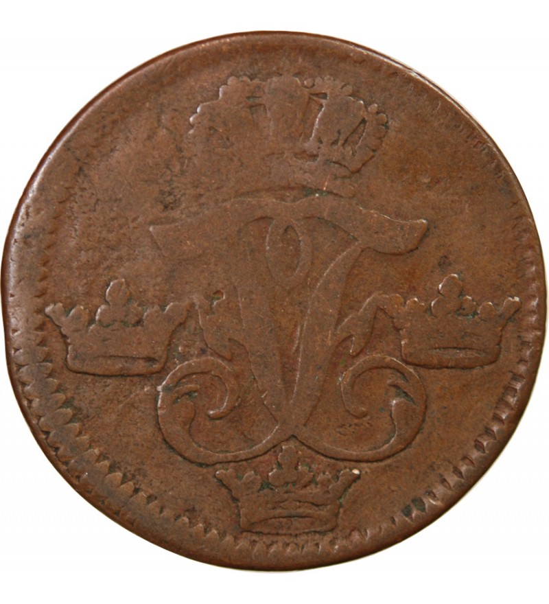 SUÈDE, FREDERIC Ier - 1 ÖRE 1746